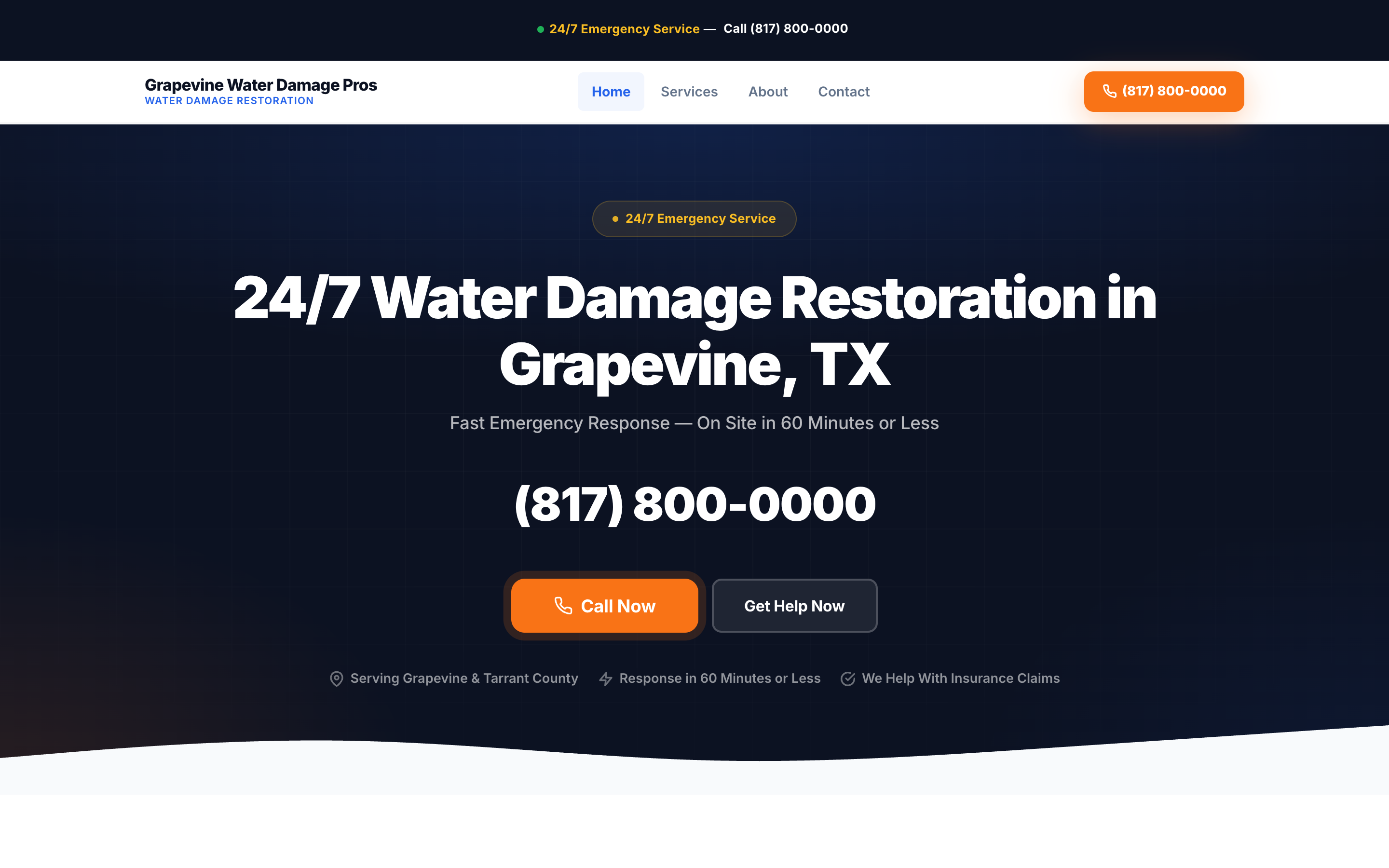 Grapevine Water Damage